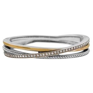 Brighton Neptune’s Rings Swarovski Hinged Bangle